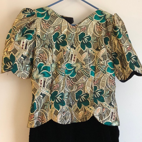 Scott McClintock Petites Velvet Dress - Picture 2 of 4